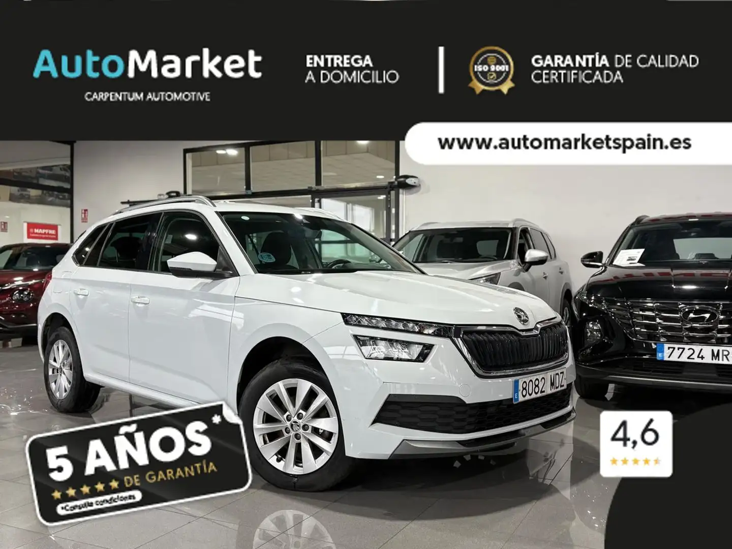 Skoda Kamiq 1.0 TSI Ambition 81kW Blanco - 1