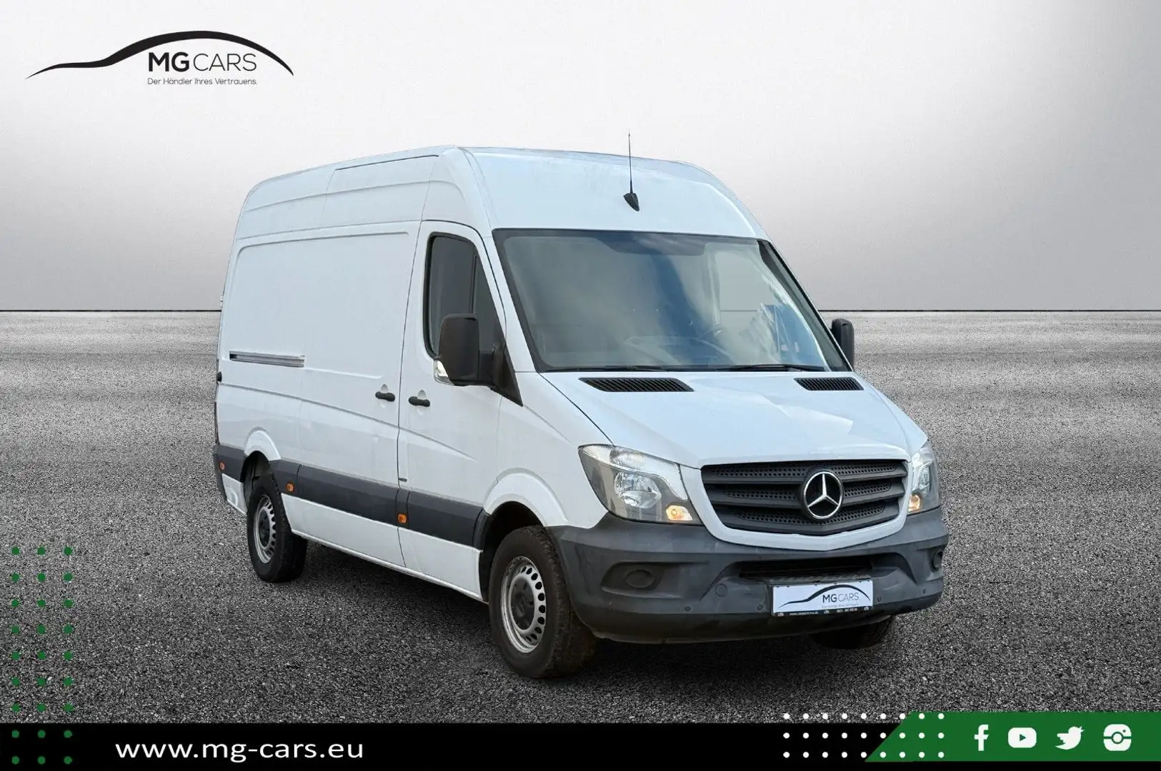 Mercedes-Benz Sprinter II Kasten~214~Park Sensor~6-Gang~152TKM Blanc - 1
