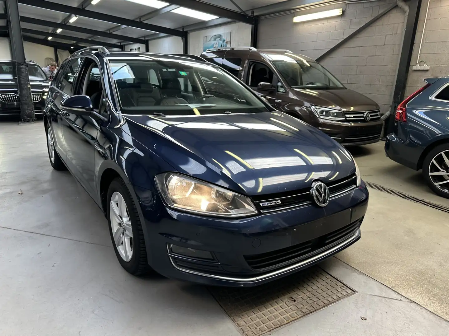Volkswagen Golf Variant Golf SW 1.4 CNG Highline Blauw - 1