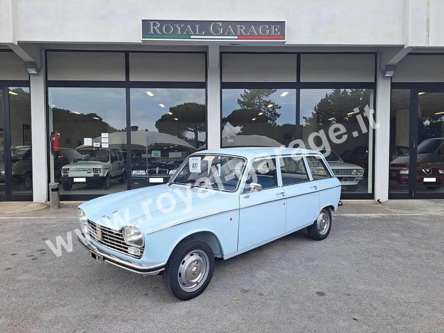 Peugeot 204 Break Grand Luxe (TARGA ORO ASI) RICONDIZIONATA Blauw - 1