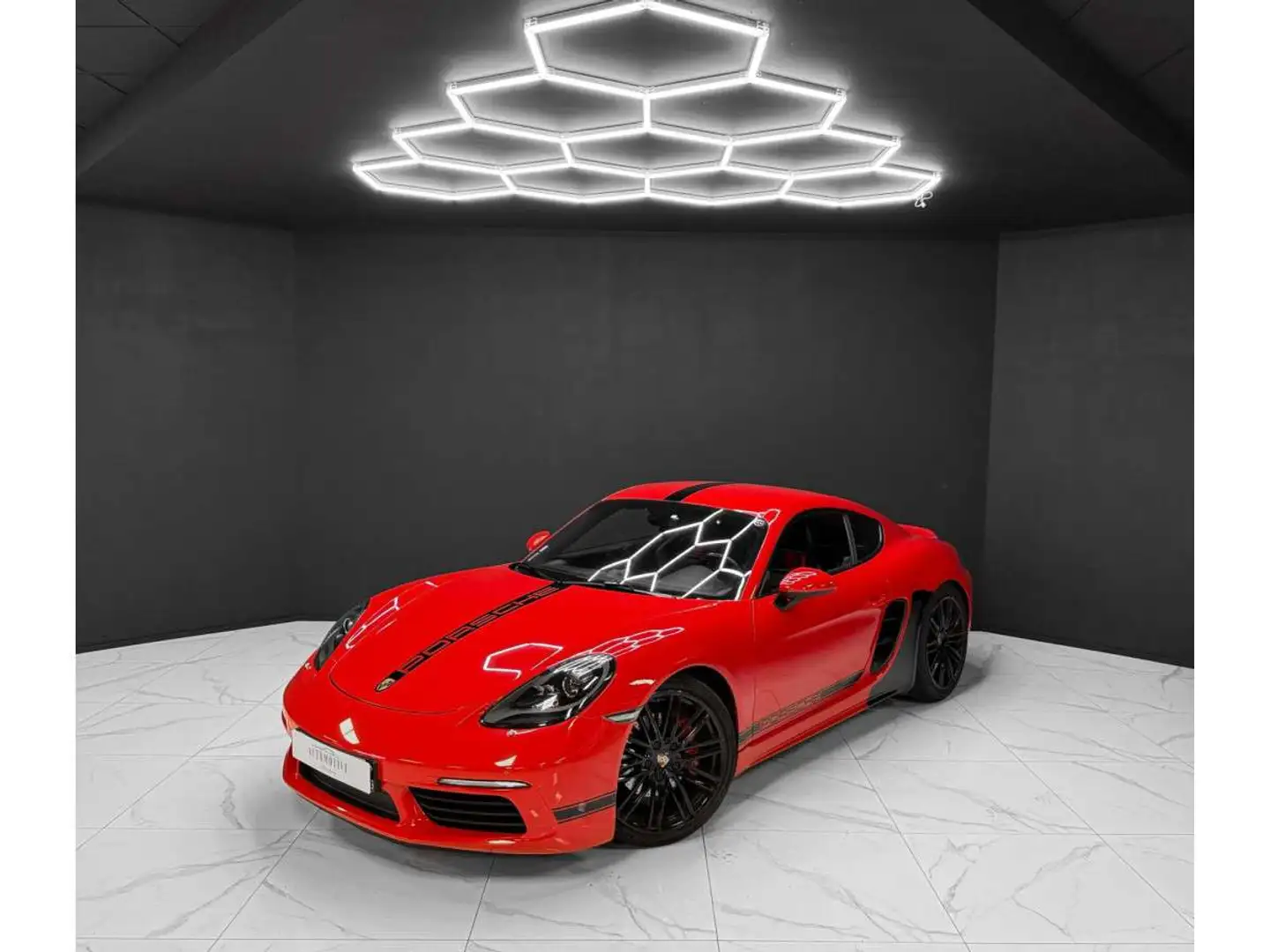 Porsche 718 Cayman S 2.5 PPF / CARBON SEATS / BOSE Červená - 1
