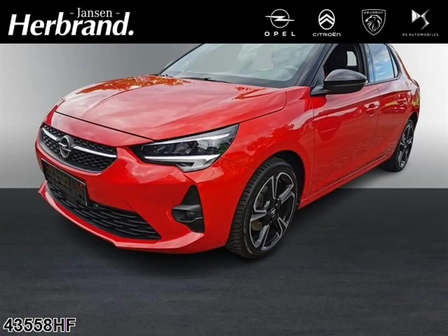 Opel Corsa 1.2 Turbo, GS Line Rot - 1