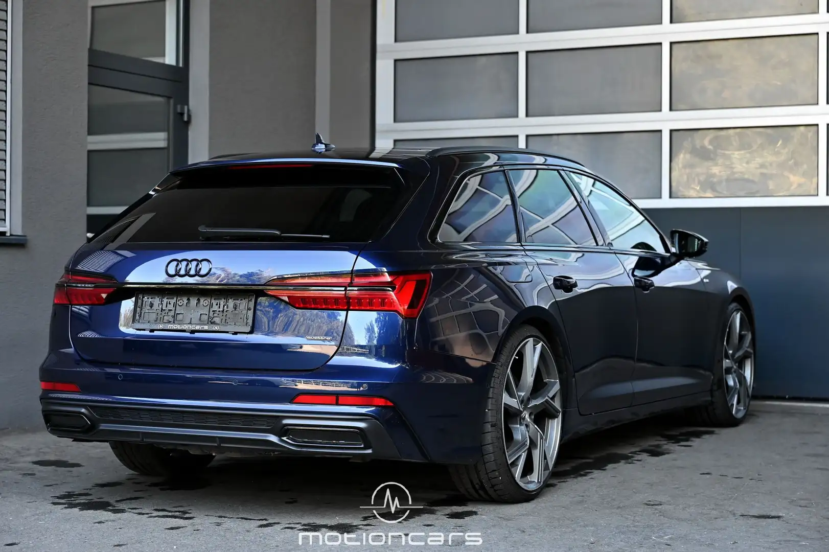 Audi A6 55 2.0 TFSI e quattro S-Line Bleu - 2