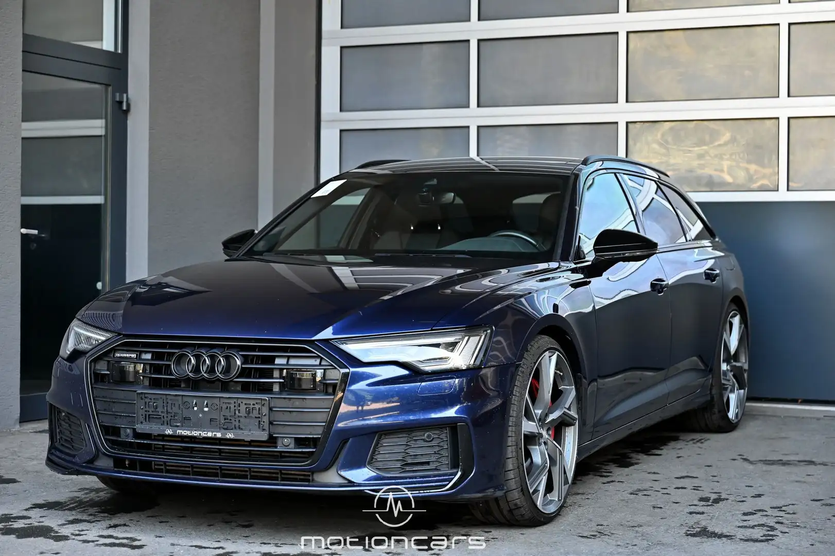 Audi A6 55 2.0 TFSI e quattro S-Line Bleu - 1