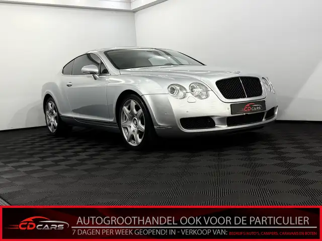 Bentley Continental GT 6.0 W12 Leder, Luchtvering, Navi, Cruise control,