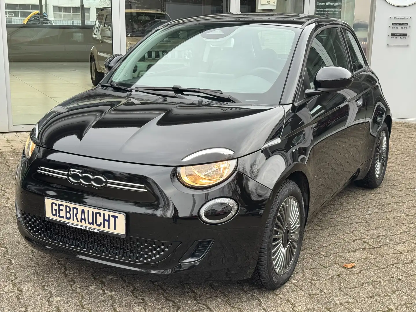 Fiat 500e 500 E 3+1 Icon * grosse Batterie 42KwH, * Schwarz - 1