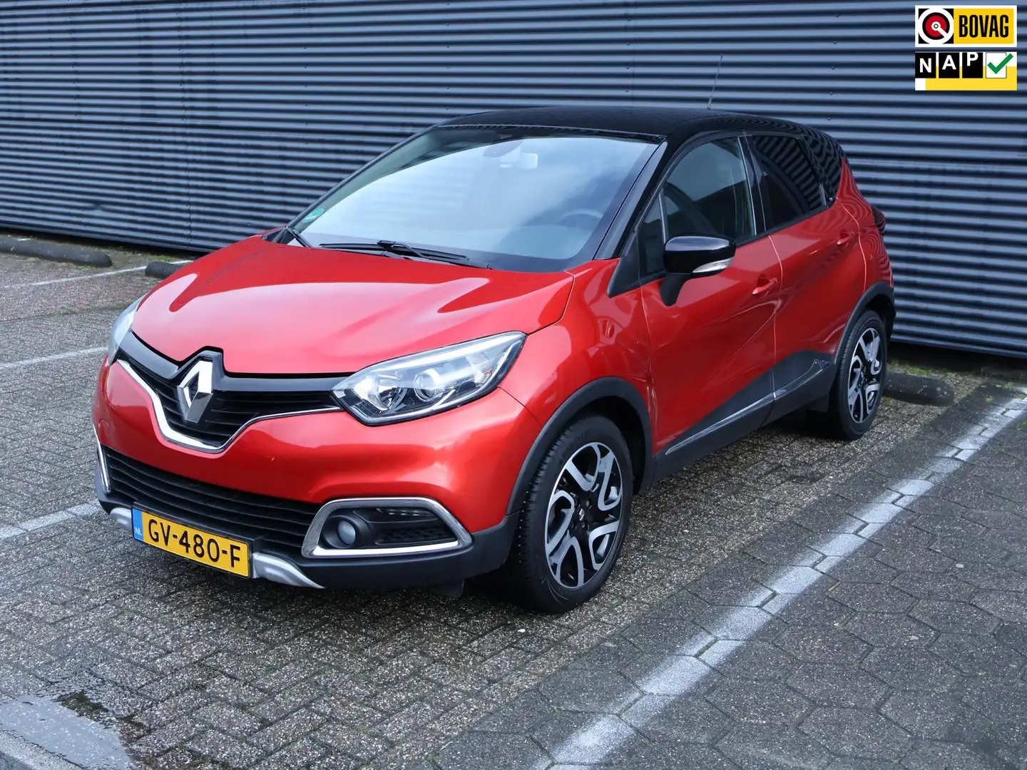 Renault Captur 1.2 TCe Xmod 1e eigenaar NAP Dealer Camera Keyless Rouge - 1