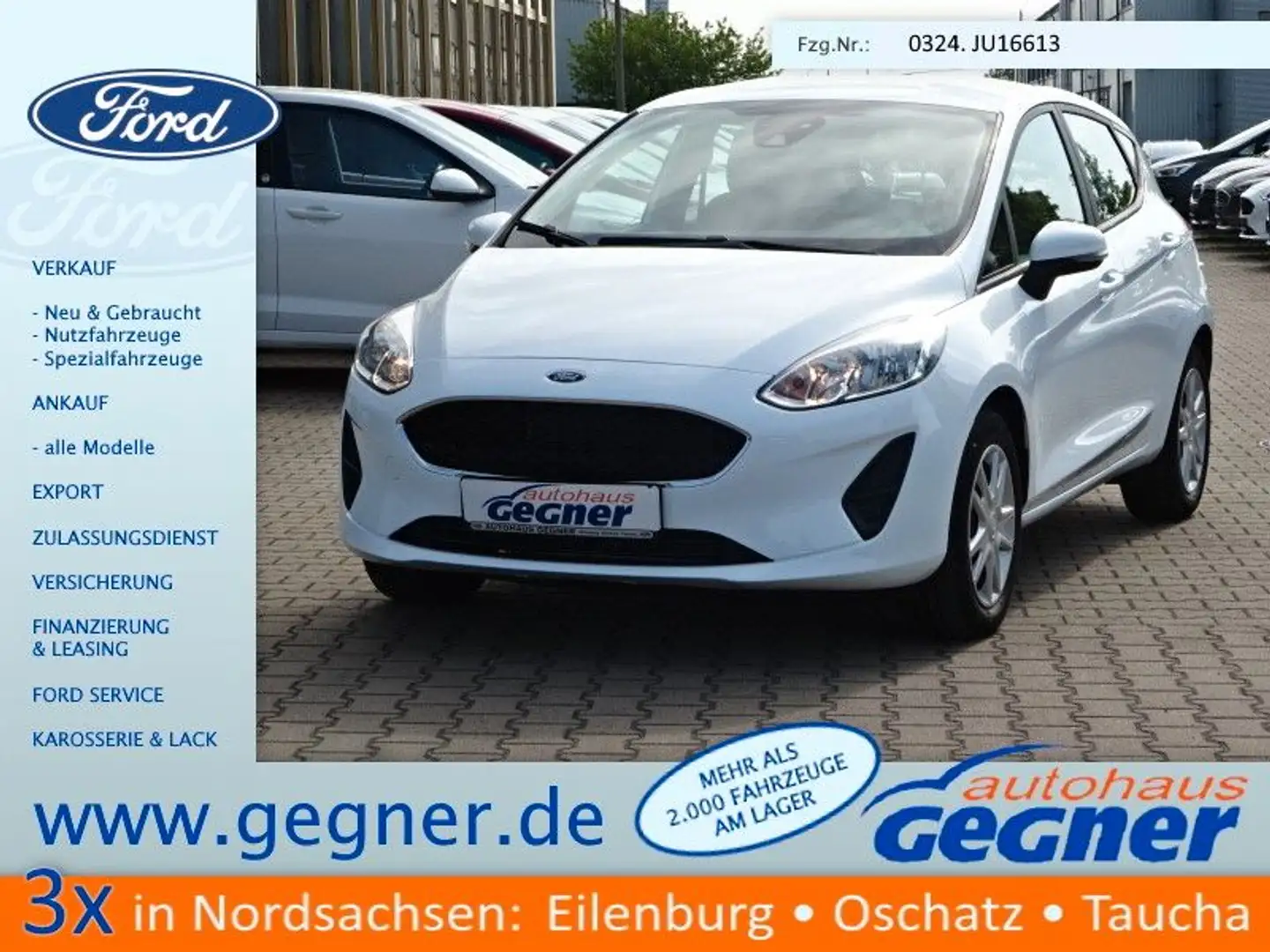 Ford Fiesta 72PS Trend Cool&Sound Winter Weiß - 1