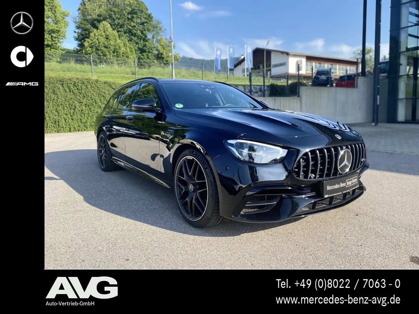 Mercedes-Benz E 63 AMG Mercedes-AMG E 63 S DIST|BUR|360|PERF-ABG+SI|AHK Schwarz - 2
