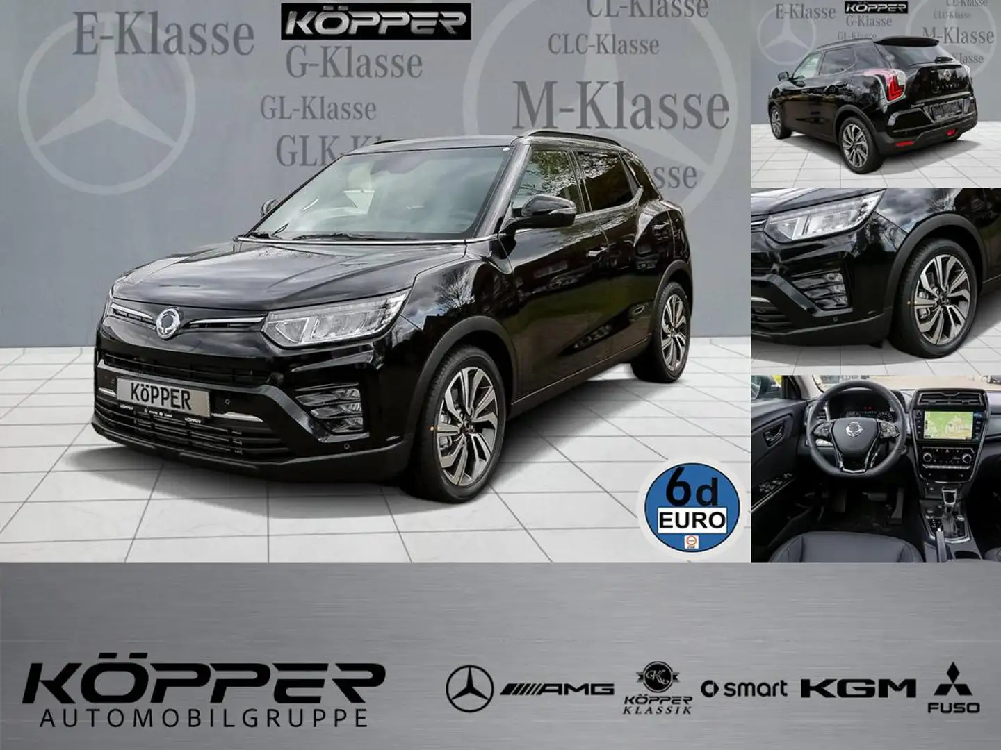 KGM Tivoli 1,5 Sapphire Automatik Navi LED Sitzhz. Schwarz - 1