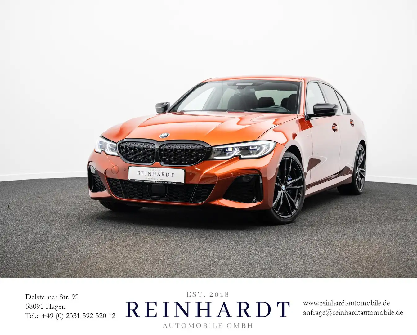 BMW 340 LIMOUSINE xDRIVE/SHADOW/LASER/ACC/HuD/H&K Orange - 1