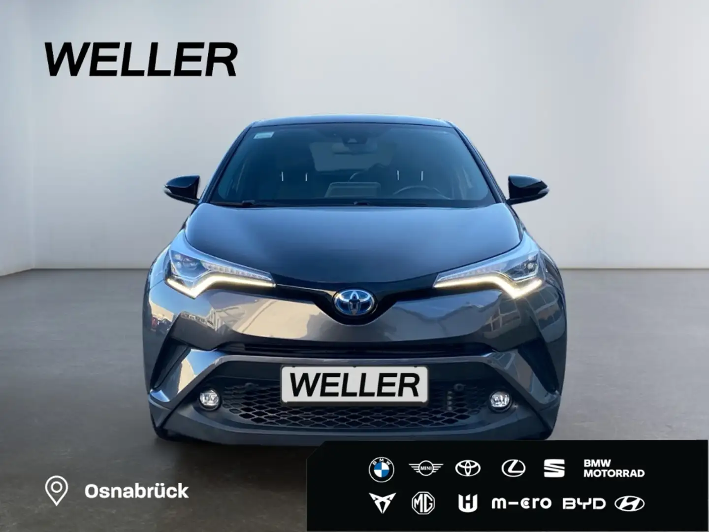 Toyota C-HR 1.8 Hybrid Style Selection *Leder*JBL*Navi* Grau - 2