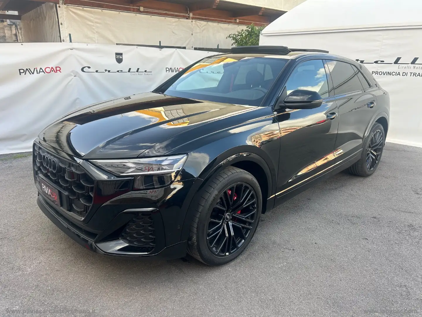 Audi Q8 50 TDI 286 CV qu.tiptr. S line BLACK EDITION KM/0 Schwarz - 1