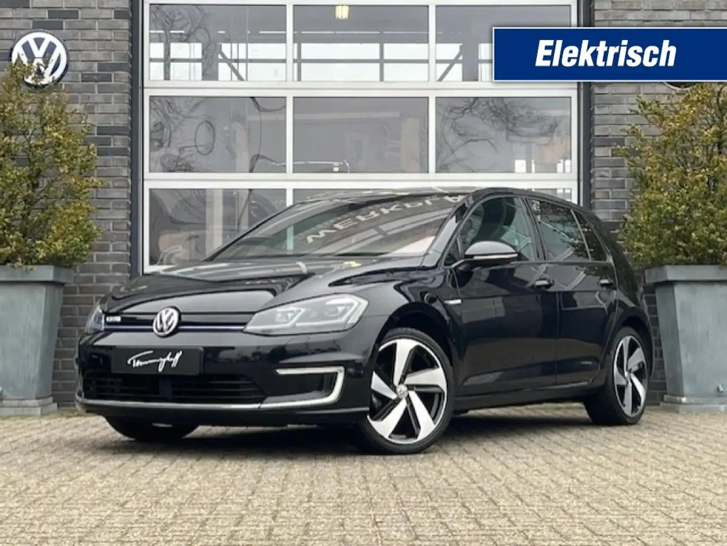 Volkswagen e-Golf 100KW - LEDER - SPORTST. - VIRTU - DYNAUDIO - CAME Zwart - 1