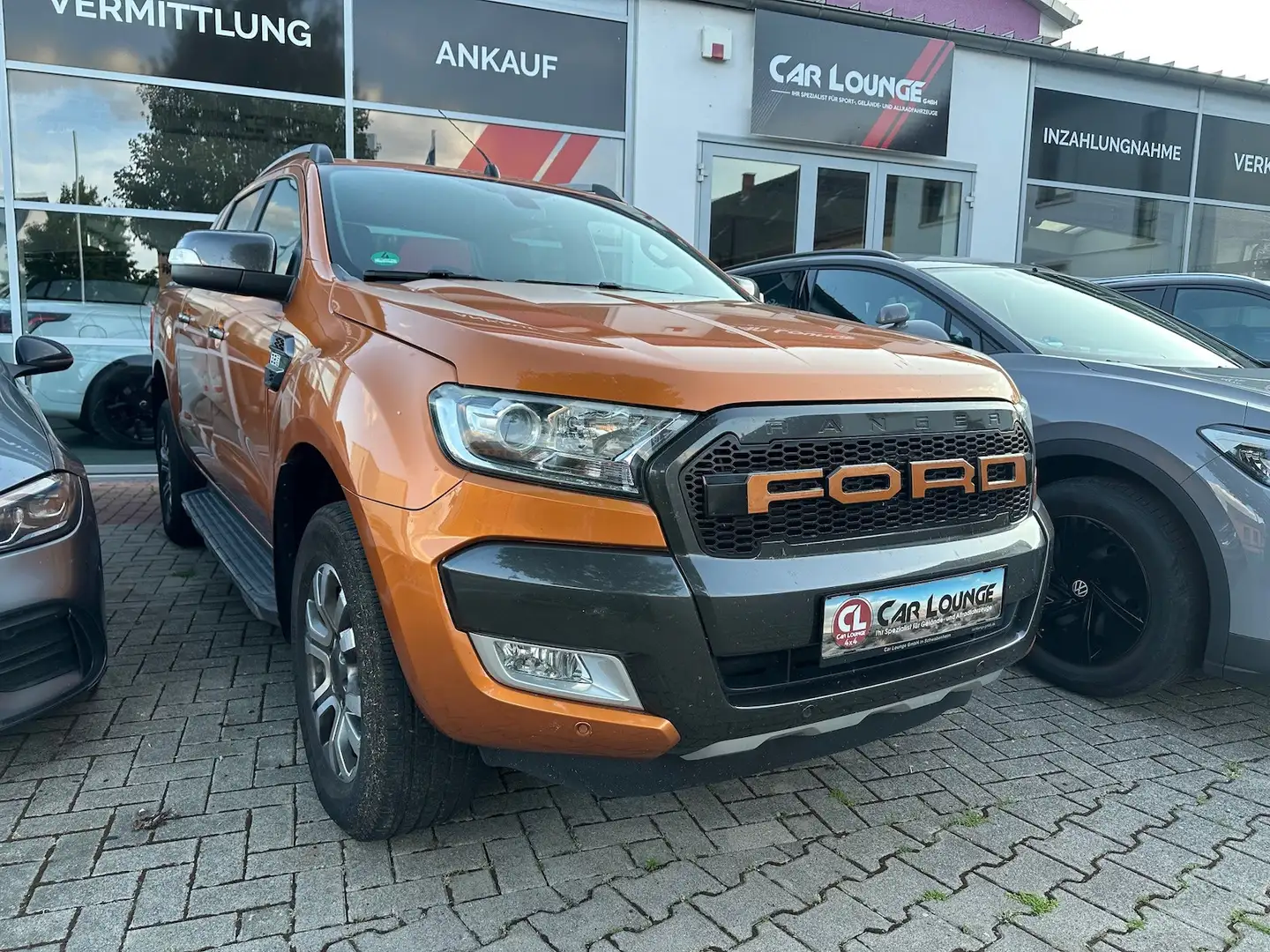 Ford Ranger Doppelkabine 4x4 Wildtrak |AHK|NAVI|PDC|ROLLO| Orange - 1