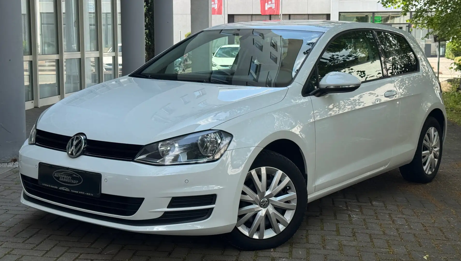 Volkswagen Golf Trendline/ Automatik/TUV AU Neu/ TOP-Zustandt Wit - 1