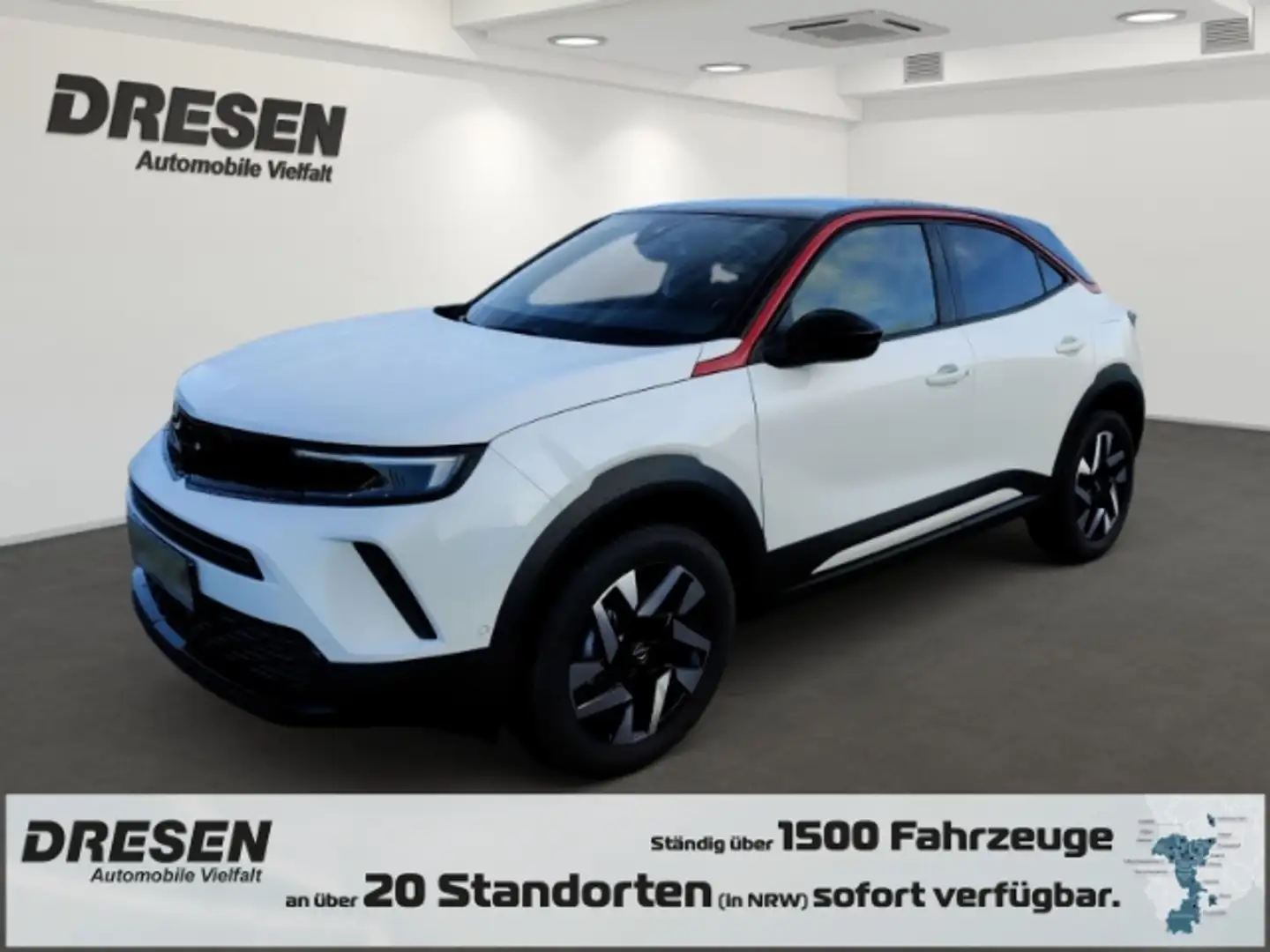 Opel Mokka GS Line 1.2 Turbo *NAVI*PARKPILOT v&h*SITZ-/LENKRA Weiß - 1