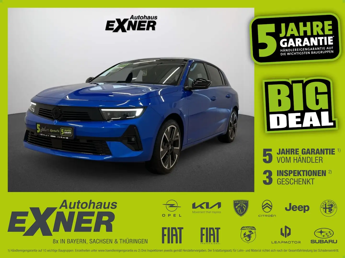 Opel Astra Electric GS 54 kWh Ladevorrichtung 11 kW Blauw - 1