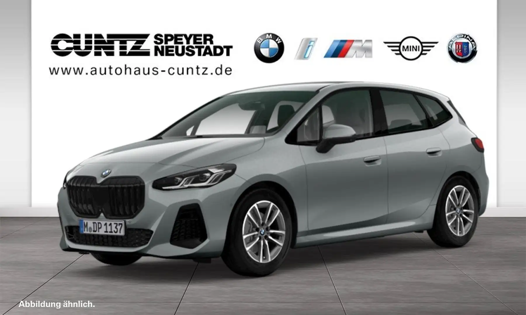 BMW 218 i Active Tourer M Sportpaket Head-Up DAB LED Grau - 1