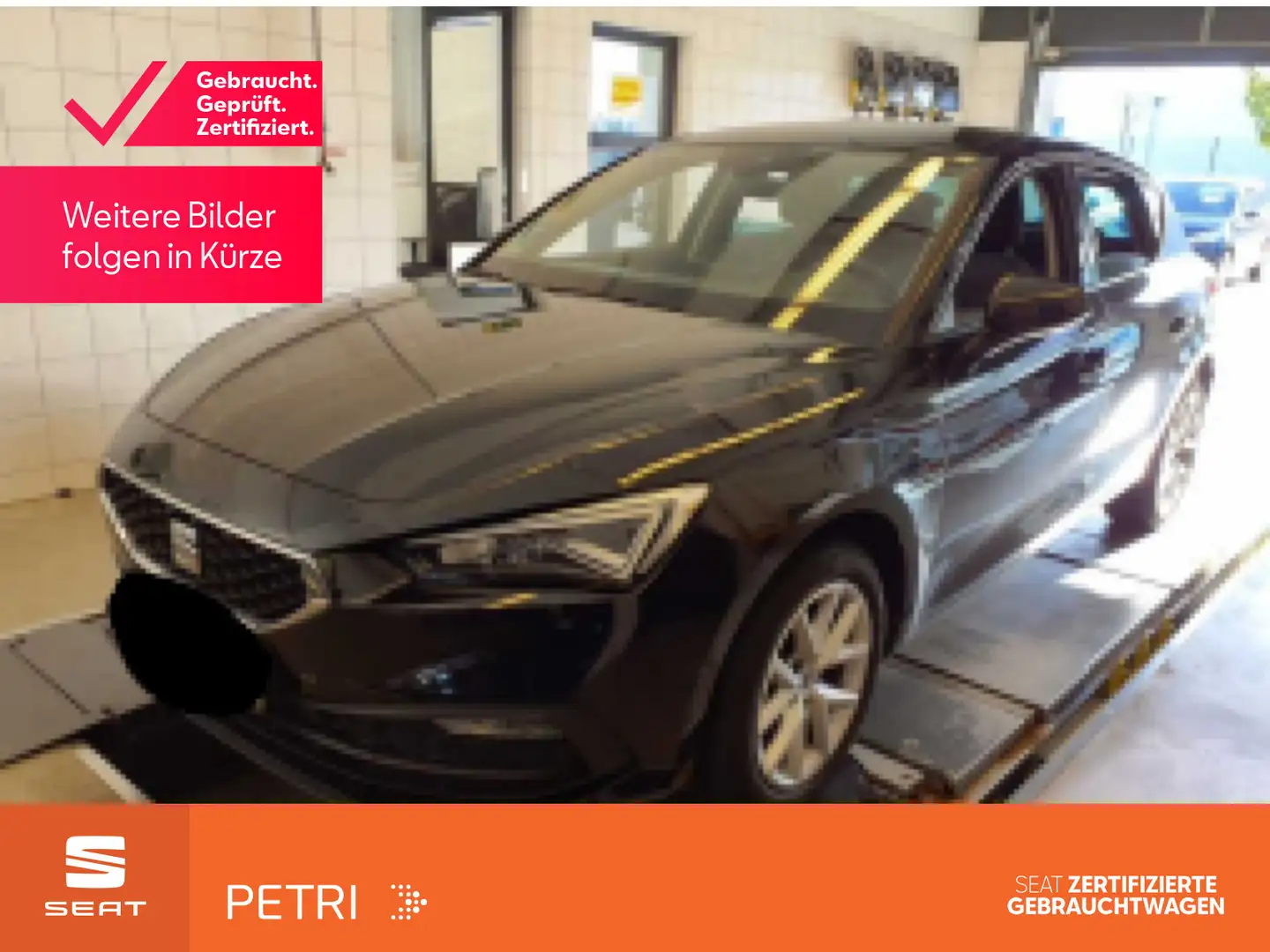 SEAT Leon 1.5 TSI Style *PDC*KAM*LED*KLIMA*NAV*SHZ* Schwarz - 1