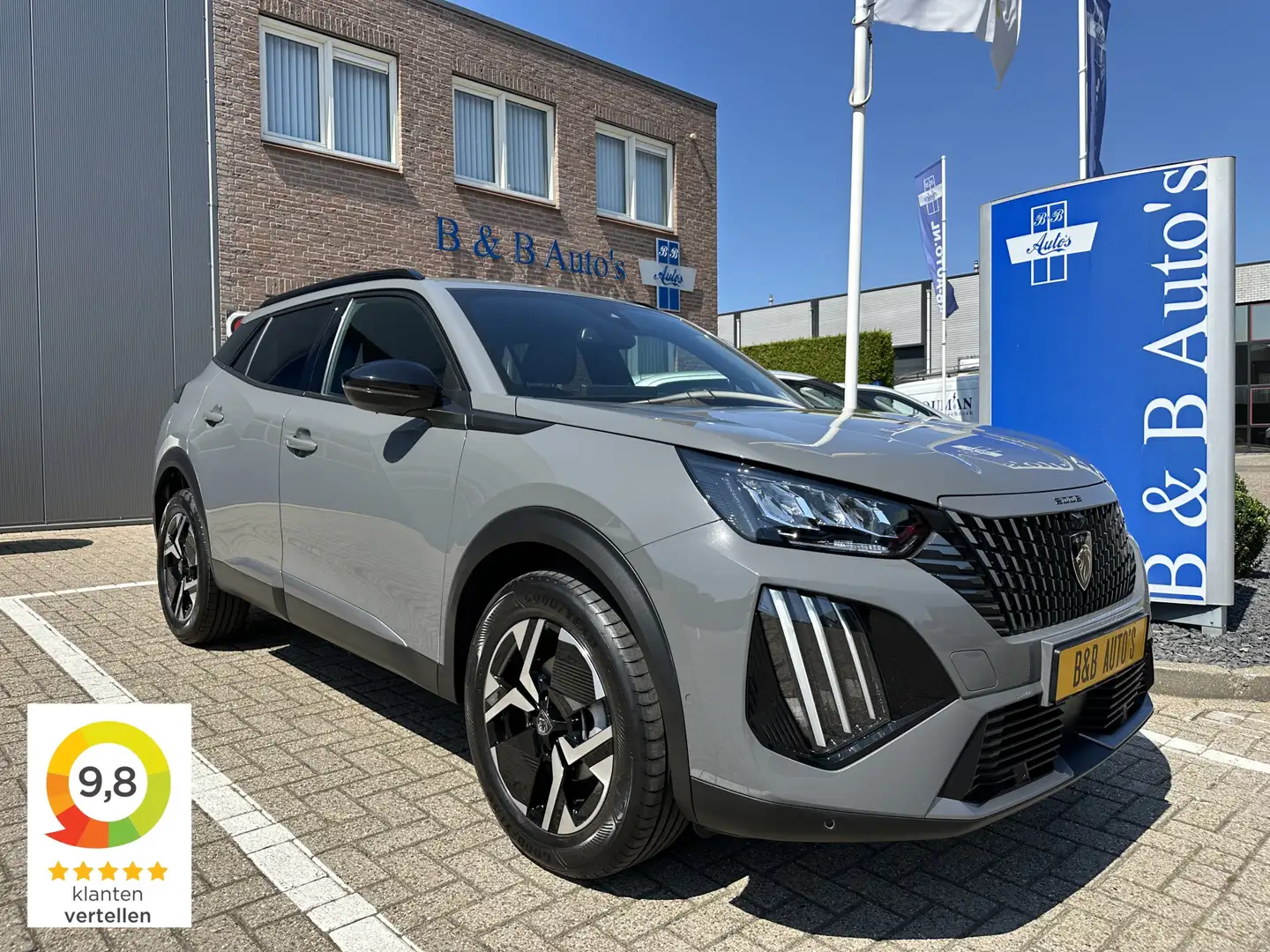 Peugeot 2008 1.2 PureTech 130pk Automaat Allure l ACC l CAMERA Grijs - 1