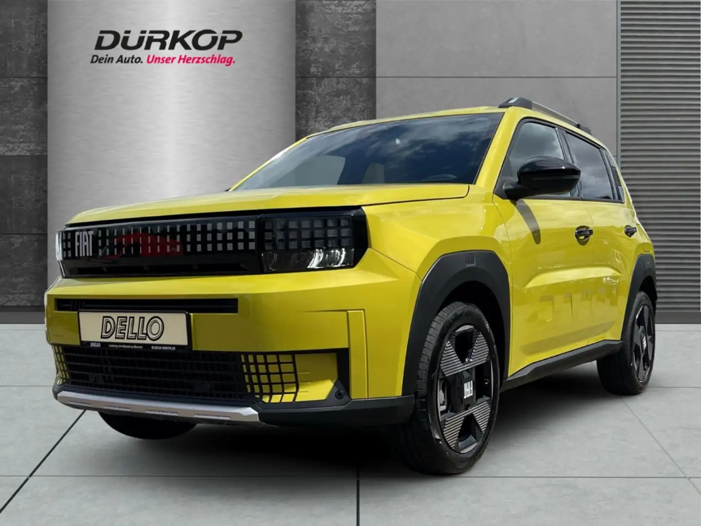 Fiat Grande Panda La Prima Rückfahrkamera Navigationssystem Klimaaut Jaune - 1