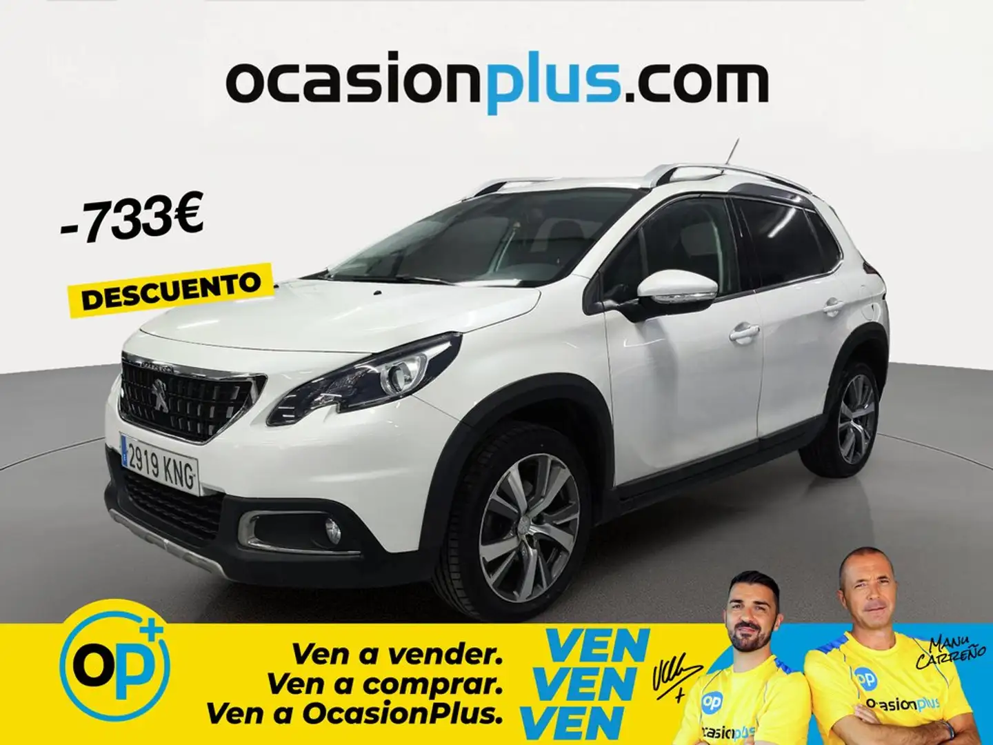 Peugeot 2008 1.2 PureTech S&S Allure 110 Blanco - 1