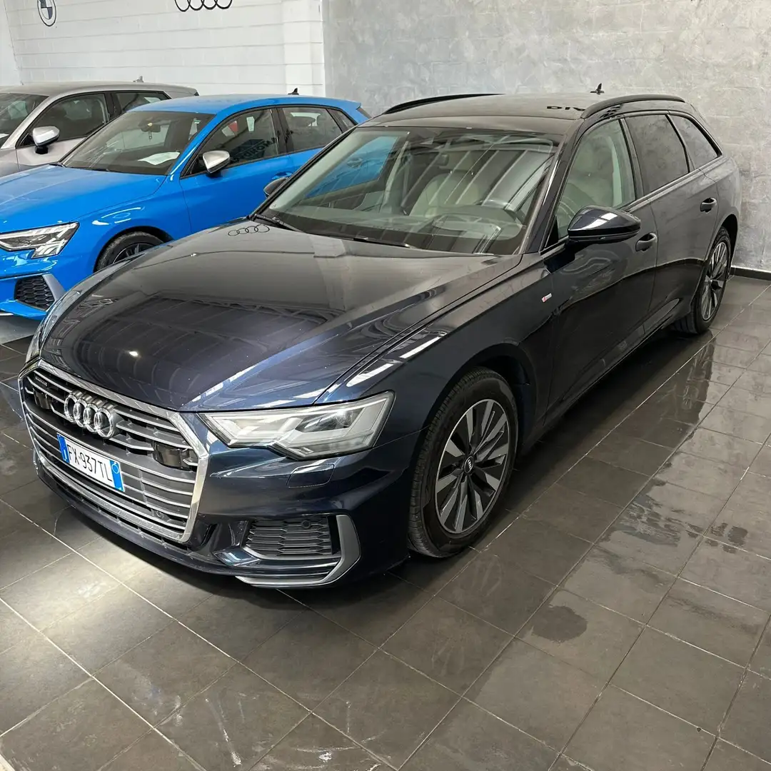 Audi A6 Avant 40 2.0 TDI quattro ultra S tronic S-LINE Blu/Azzurro - 2