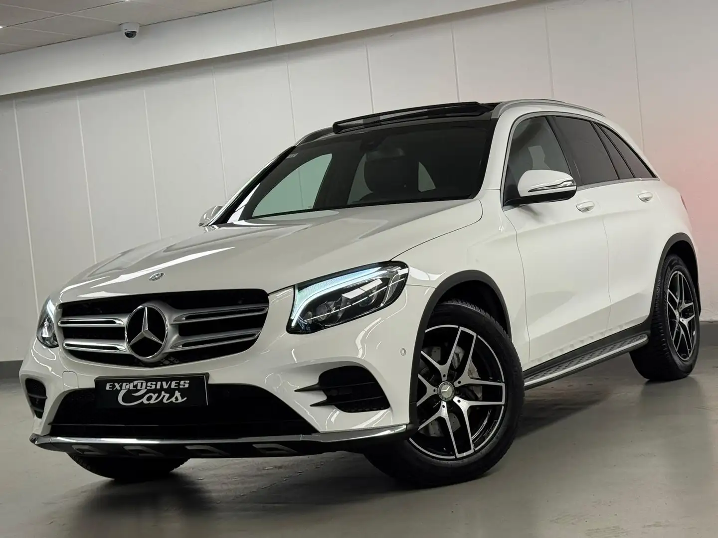 Mercedes-Benz GLC 220 D 4-MATIC PACK AMG LINE TO PANO GPS CUIR LED Blanc - 1