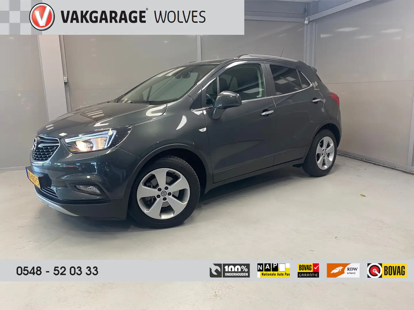 Opel Mokka X 1.4 Turbo Innovation | CAMERA | NAVI | CLIMA | TRE Grijs - 1
