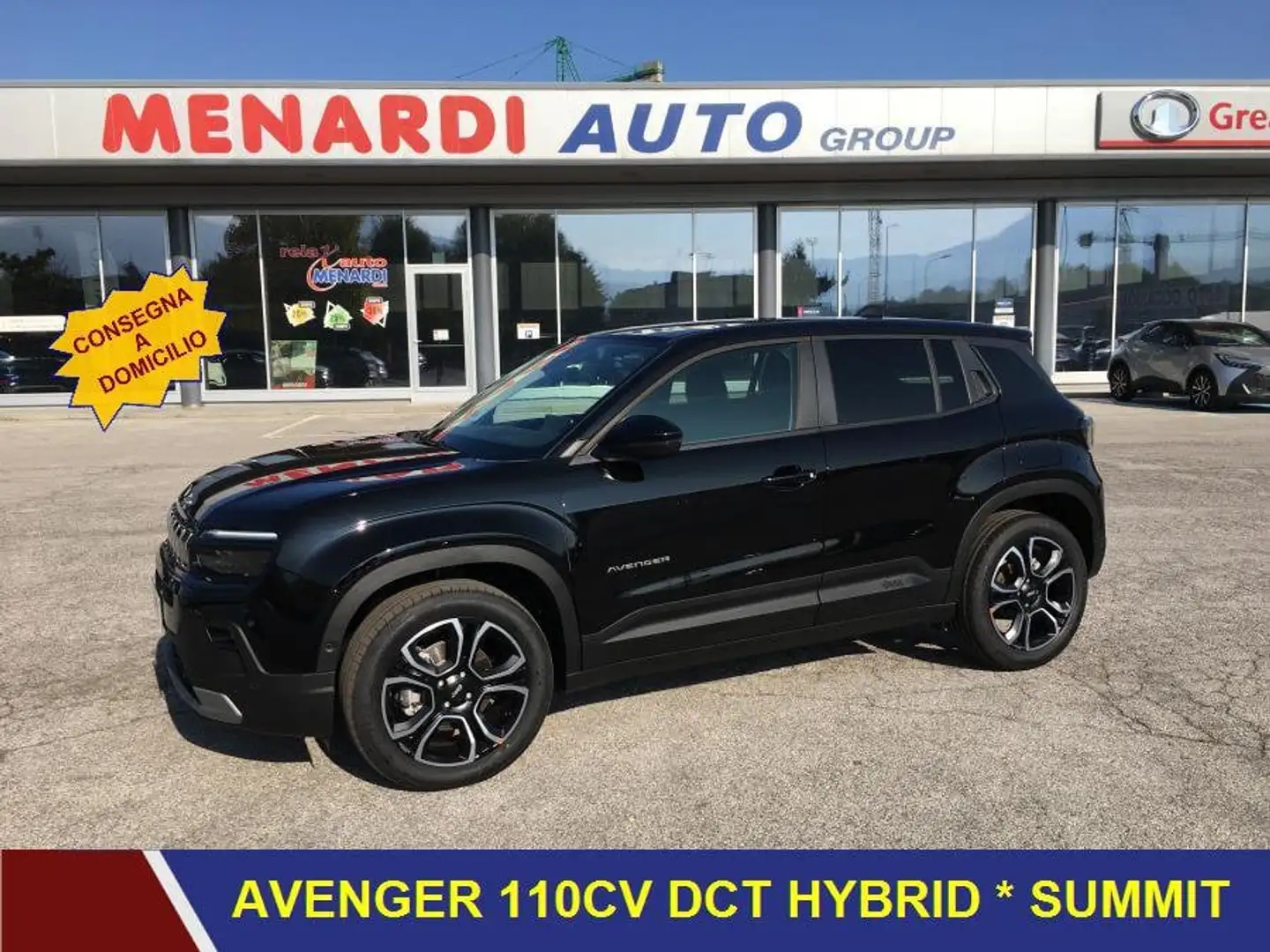 Jeep Avenger 1.2 110 CV DCT MHEV Summit PRONTA CONSEGNA Schwarz - 1