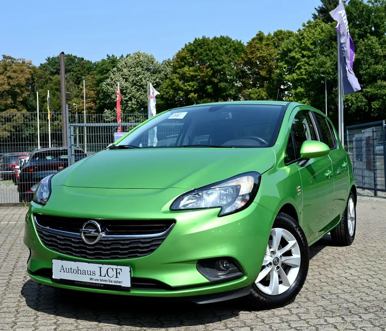 Opel Corsa E 1.4 Active ecoFlex Sitz/LRheizung PDC Vert - 1