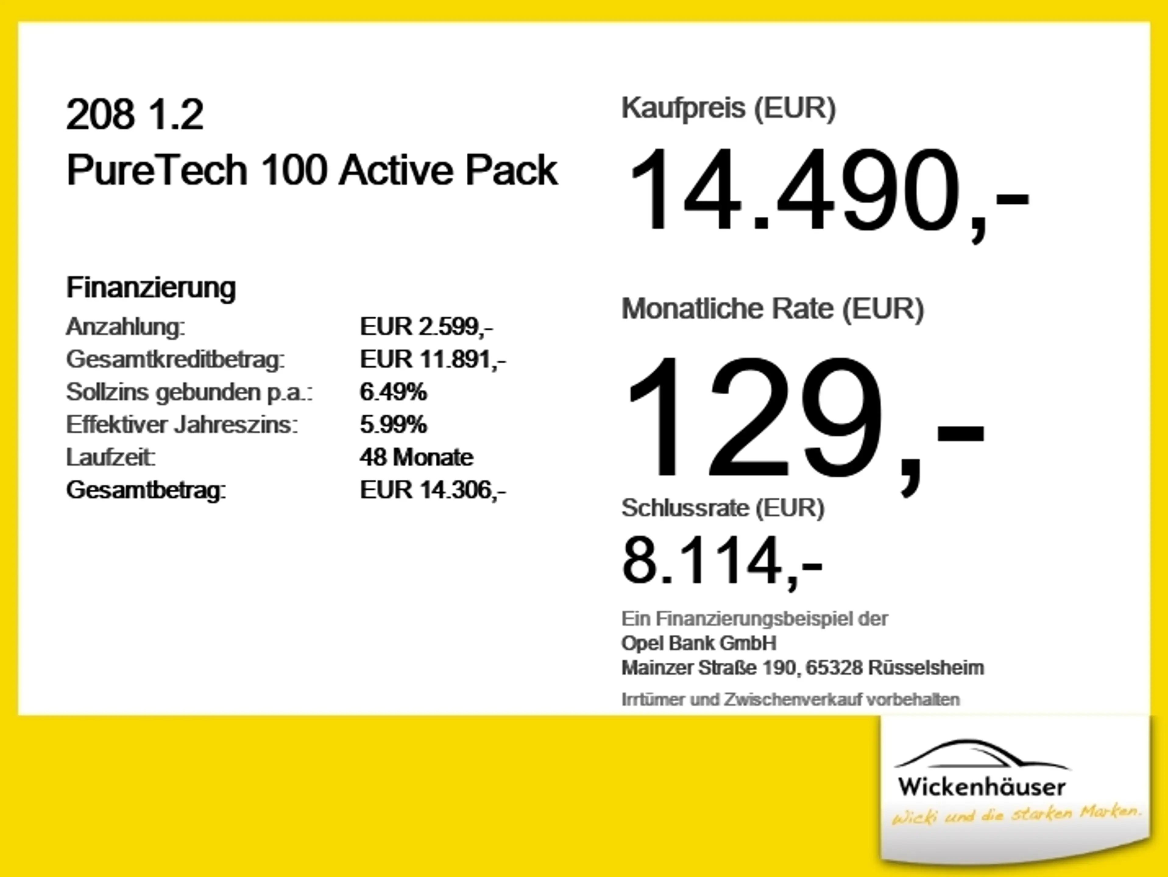 Peugeot 208 1.2 PureTech 100 Active Pack Navi+SHZ+PDC — photo 6