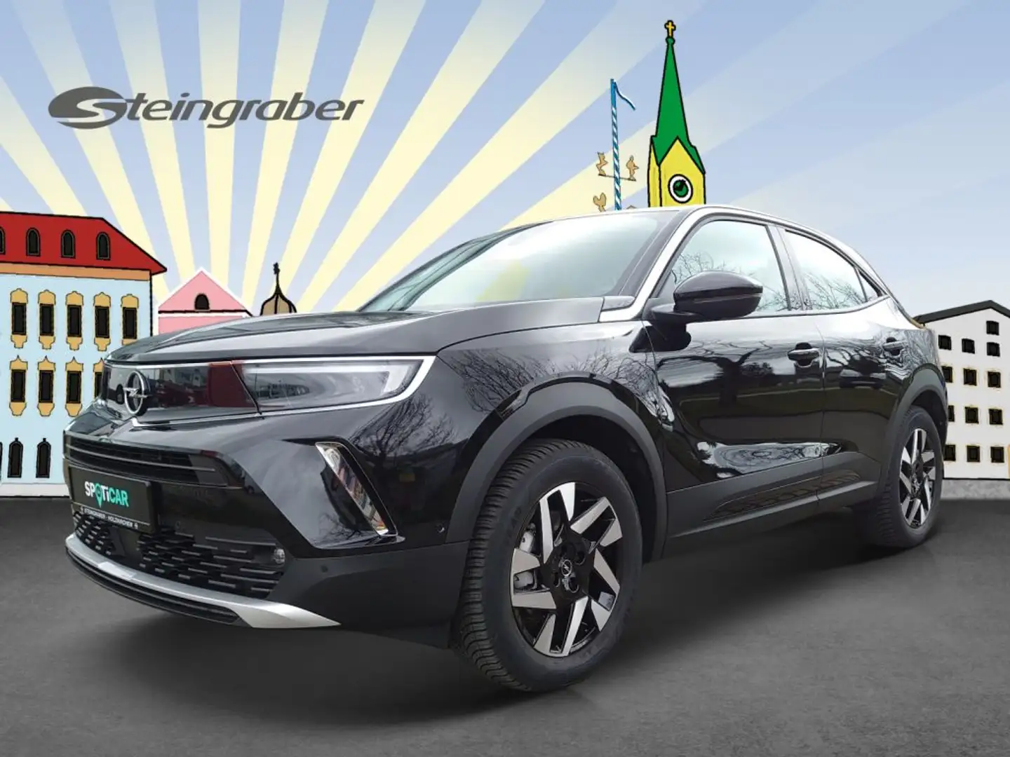 Opel Mokka-E Elegance Schwarz - 2