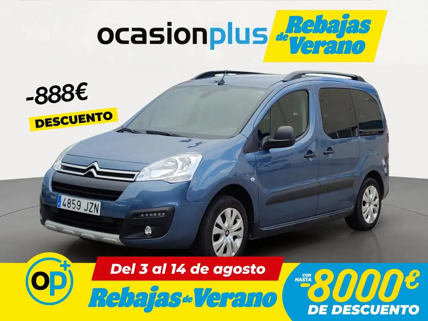 Citroen Berlingo B. Multispace 1.2 PureTech S&S 20 Anivers Azul - 1