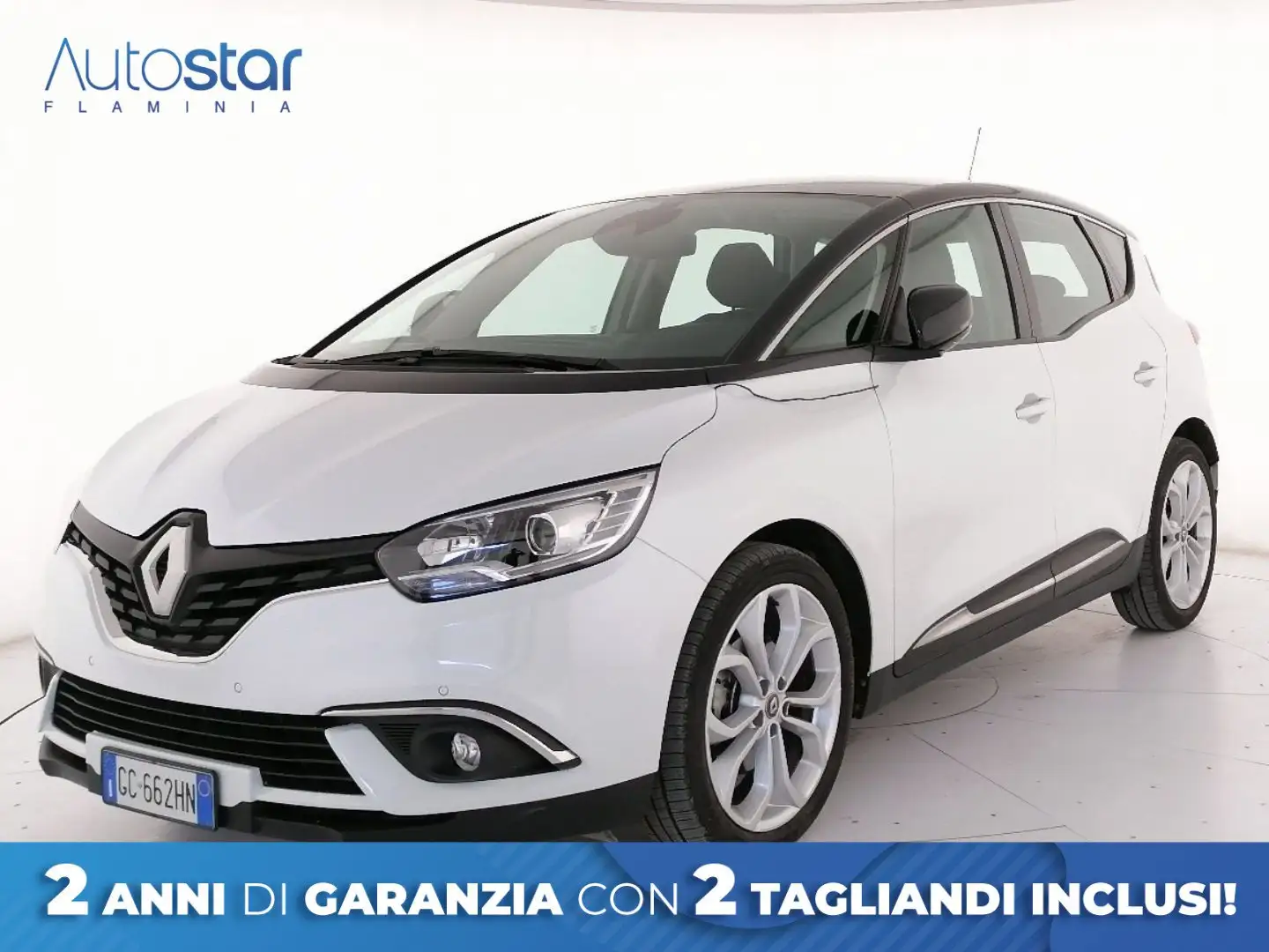 Renault Scenic Scenic 1.7 blue dci Sport Edition2 120cv edc Bianco - 1