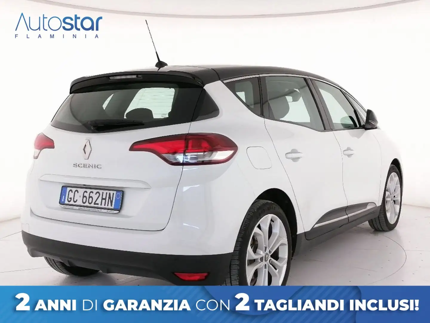 Renault Scenic Scenic 1.7 blue dci Sport Edition2 120cv edc Bianco - 2