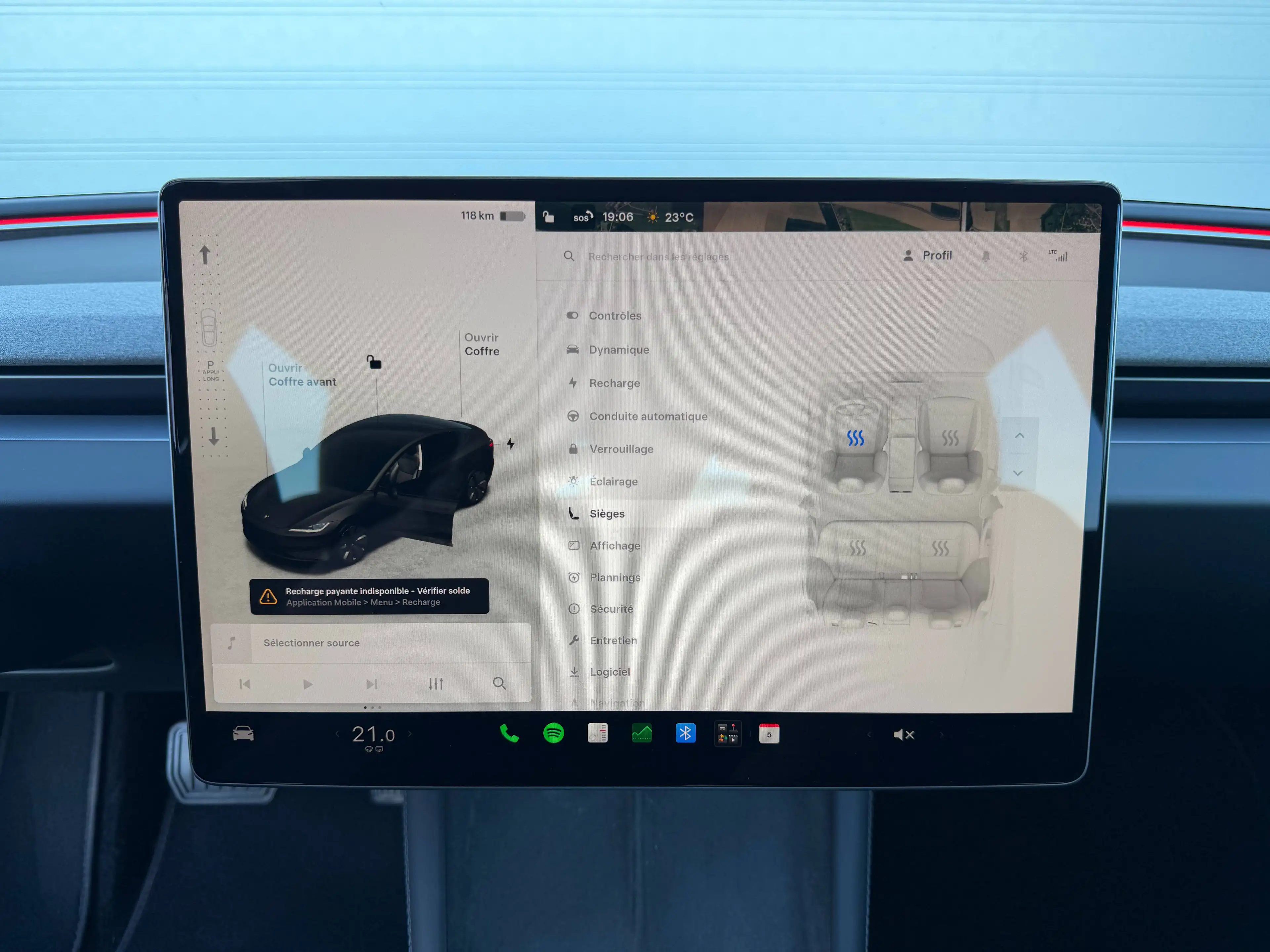 Tesla Model 3 Model 3 55 kWh Standard Plus — photo 15