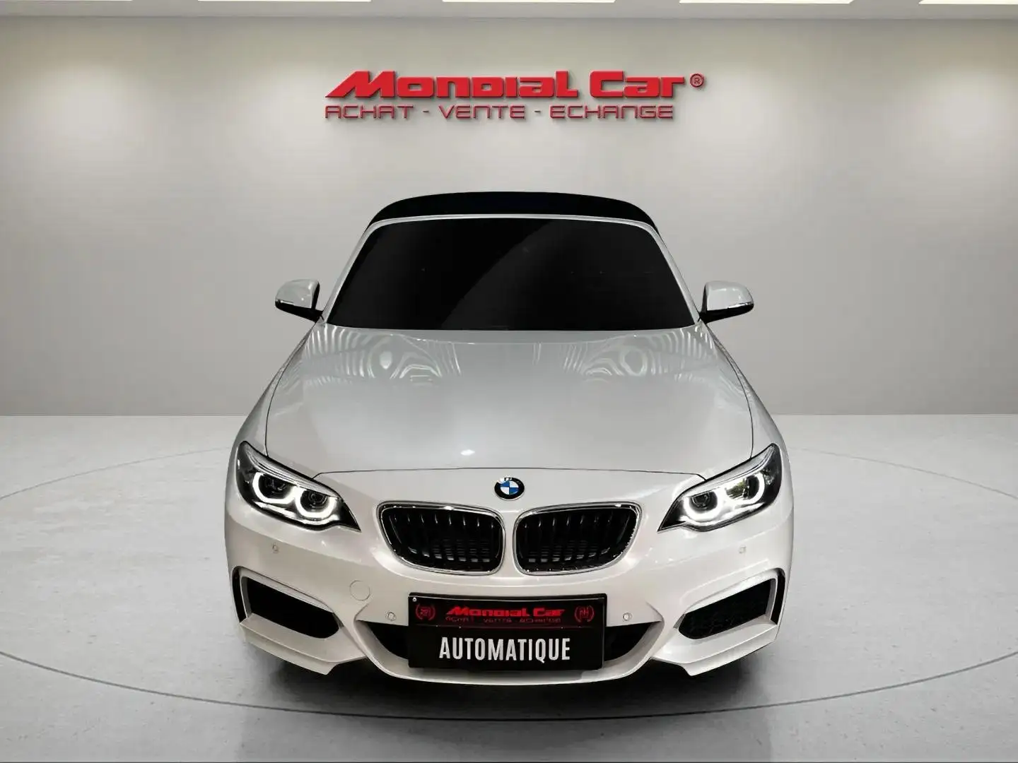 BMW 218 i Cabriolet Pack M Automatique- 14.758 Kms Wit - 2