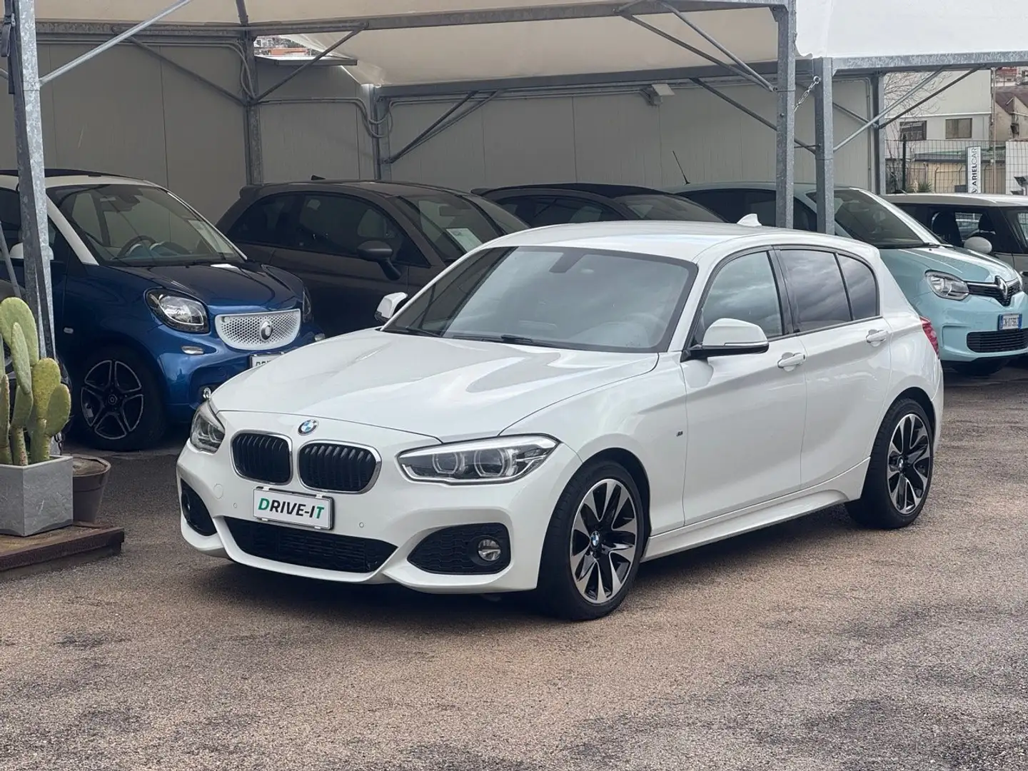 BMW 118 118d Msport 5p auto Blanco - 1