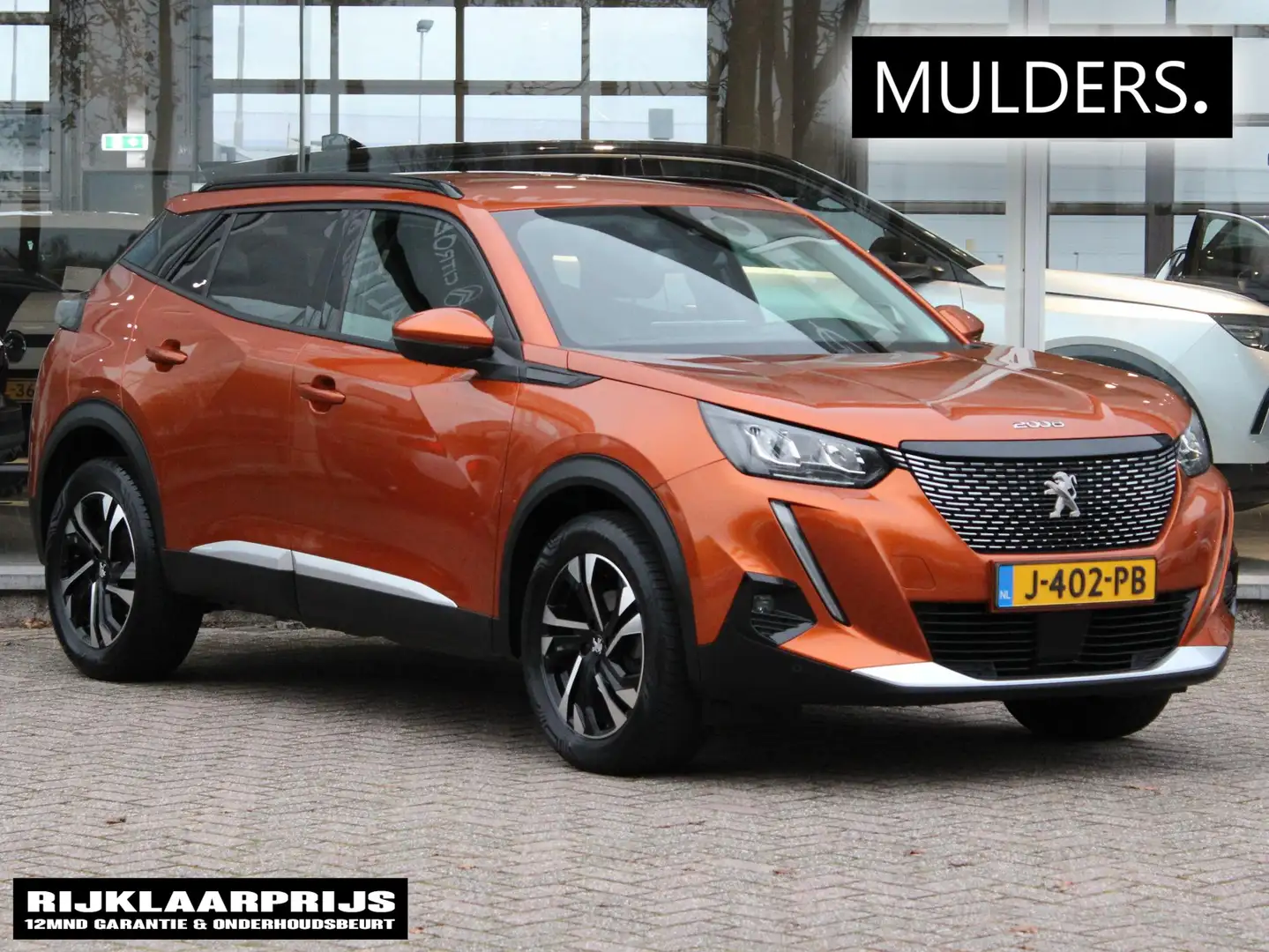 Peugeot 2008 1.2 PT Blue Lease Allure | Trekhaak / Camera / Cli Orange - 1