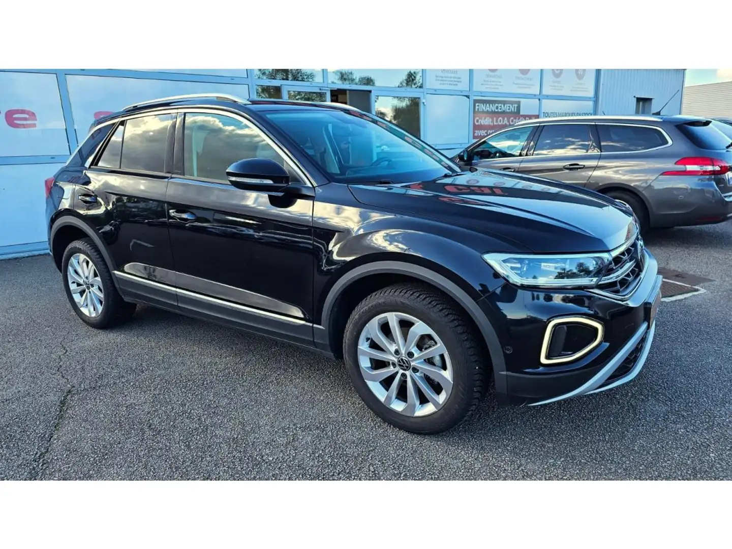 Volkswagen T-Roc Style 1.5 TSI 150cv DSG7 Prix affiché HORS TAXES s Noir - 2