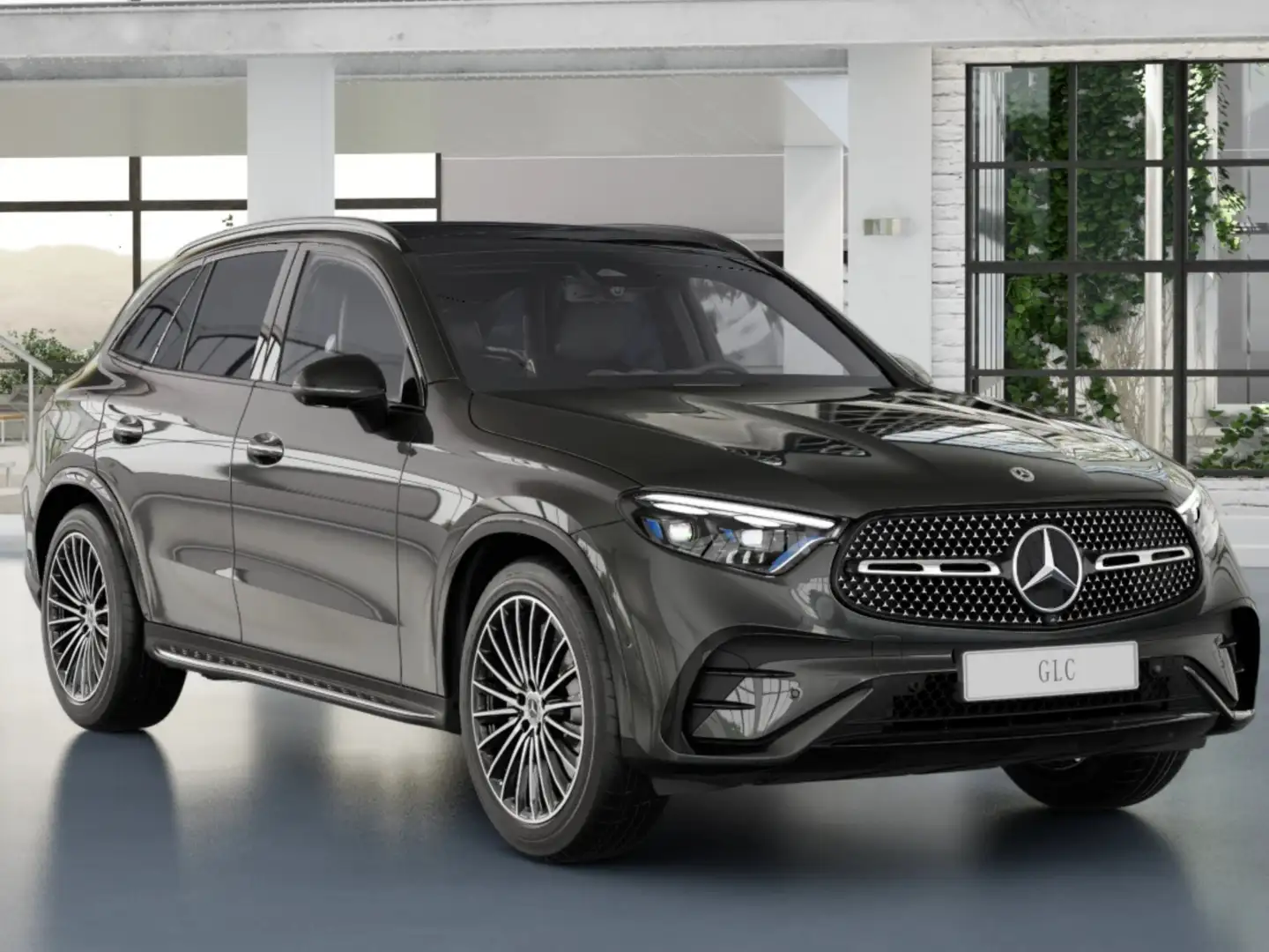 Mercedes-Benz GLC 300 GLC 300d 4MATIC Mild hyb. AMG Line Premium Plus Grigio - 1