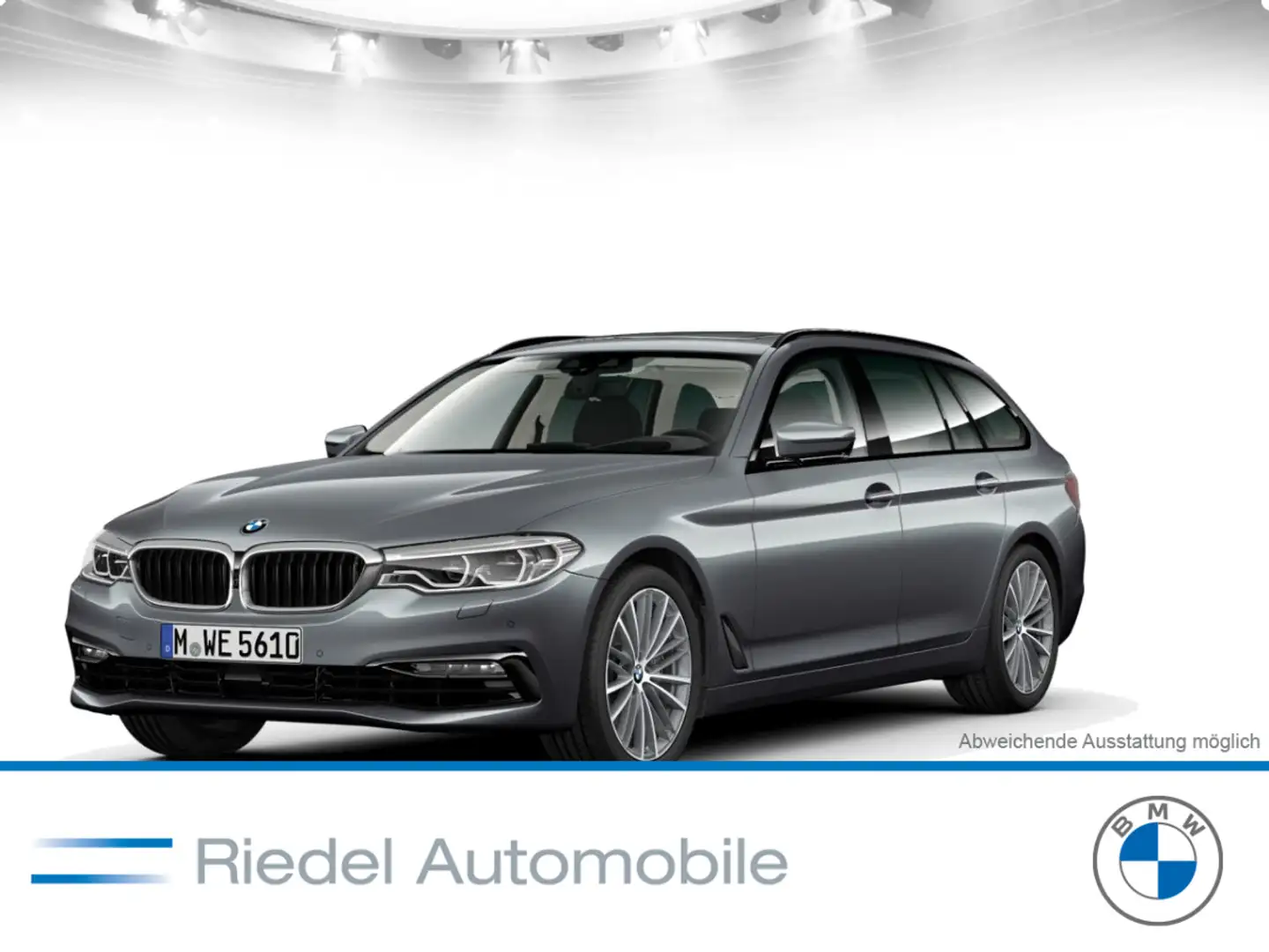 BMW 540 i xDrive Touring Sport Line AHK*Head-Up*ACC* Azul - 1