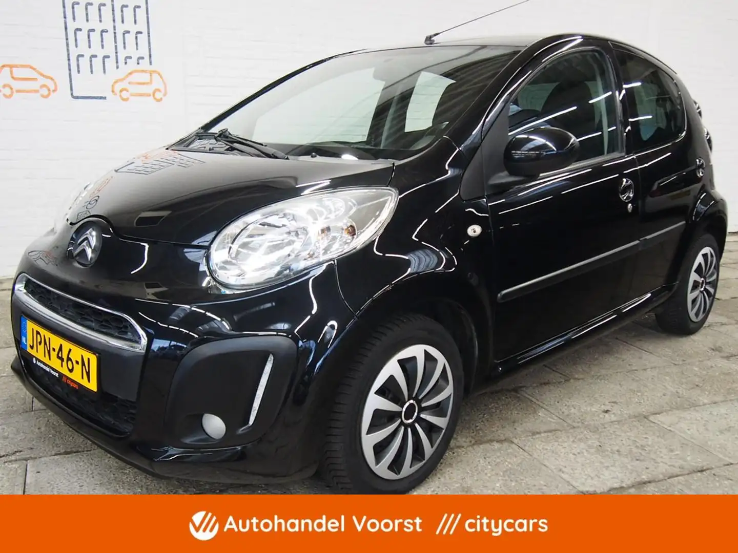 Citroen C1 1.0 Tendance Airco (APK:Nieuw) Incl.Garantie Zwart - 1