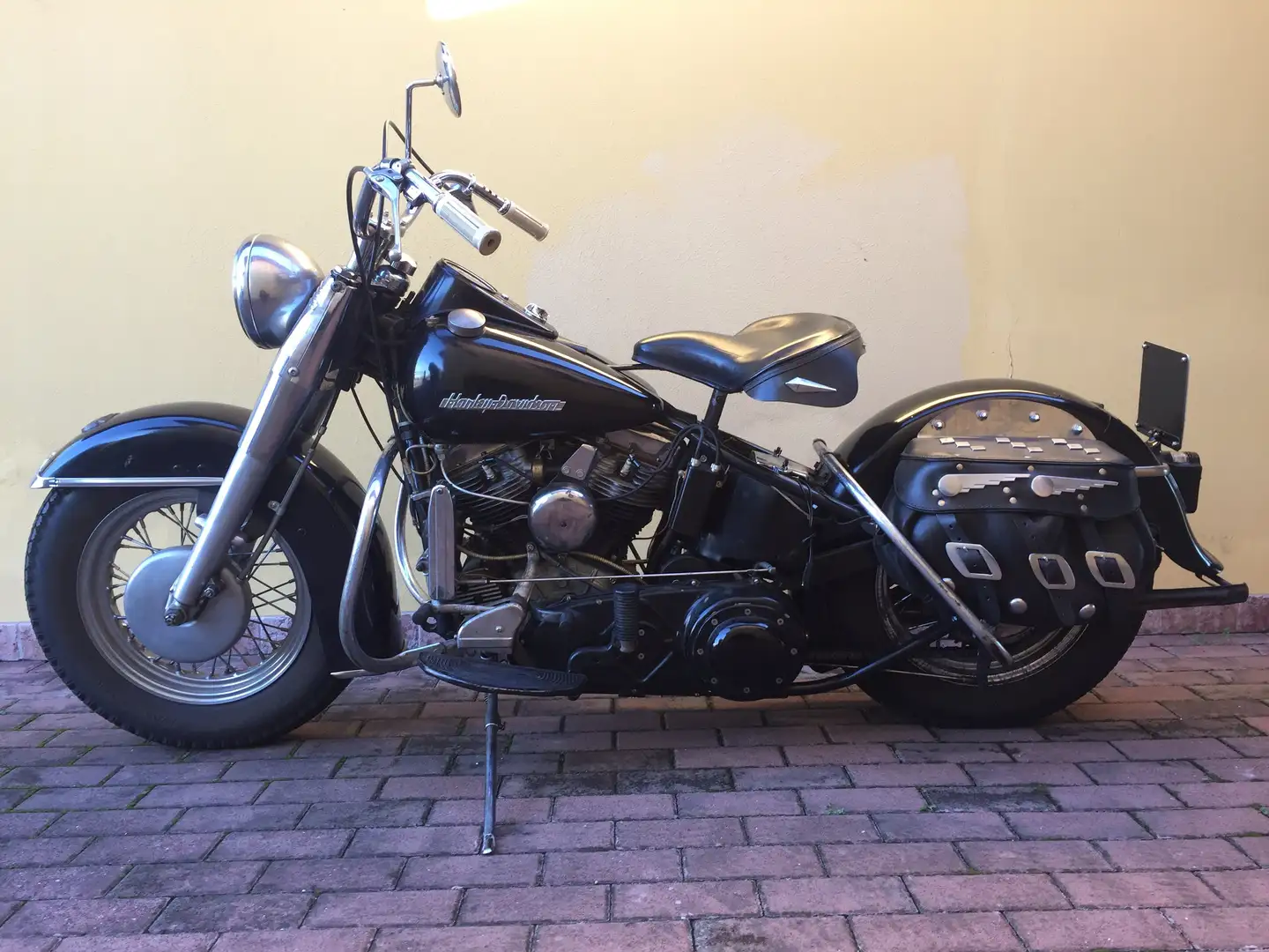Harley-Davidson Hydra Glide Panhead 50simo Noir - 2