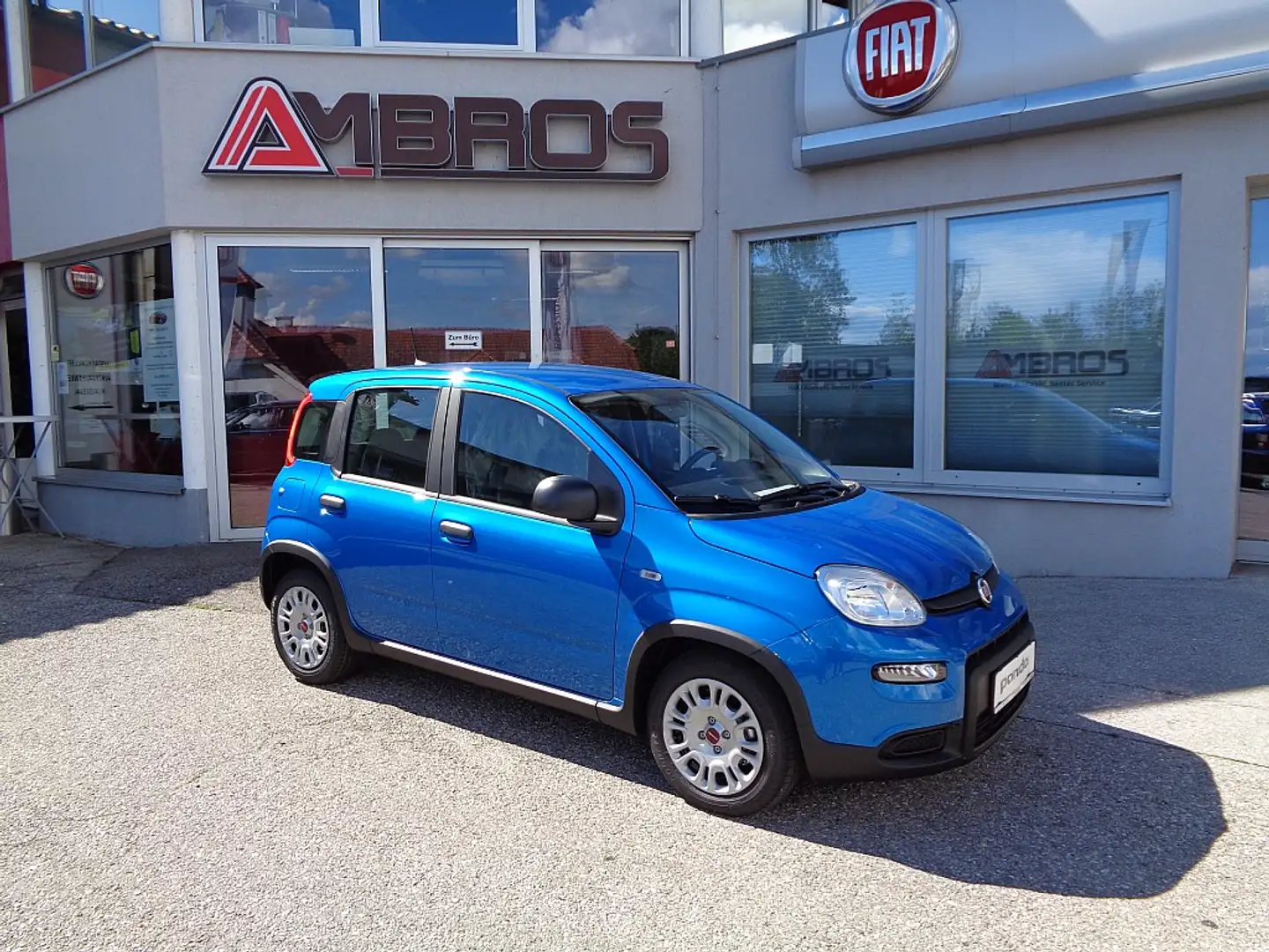 Fiat Panda 1,0 FireFly Hybrid 70 Mild Hybrid GSE Blau - 1