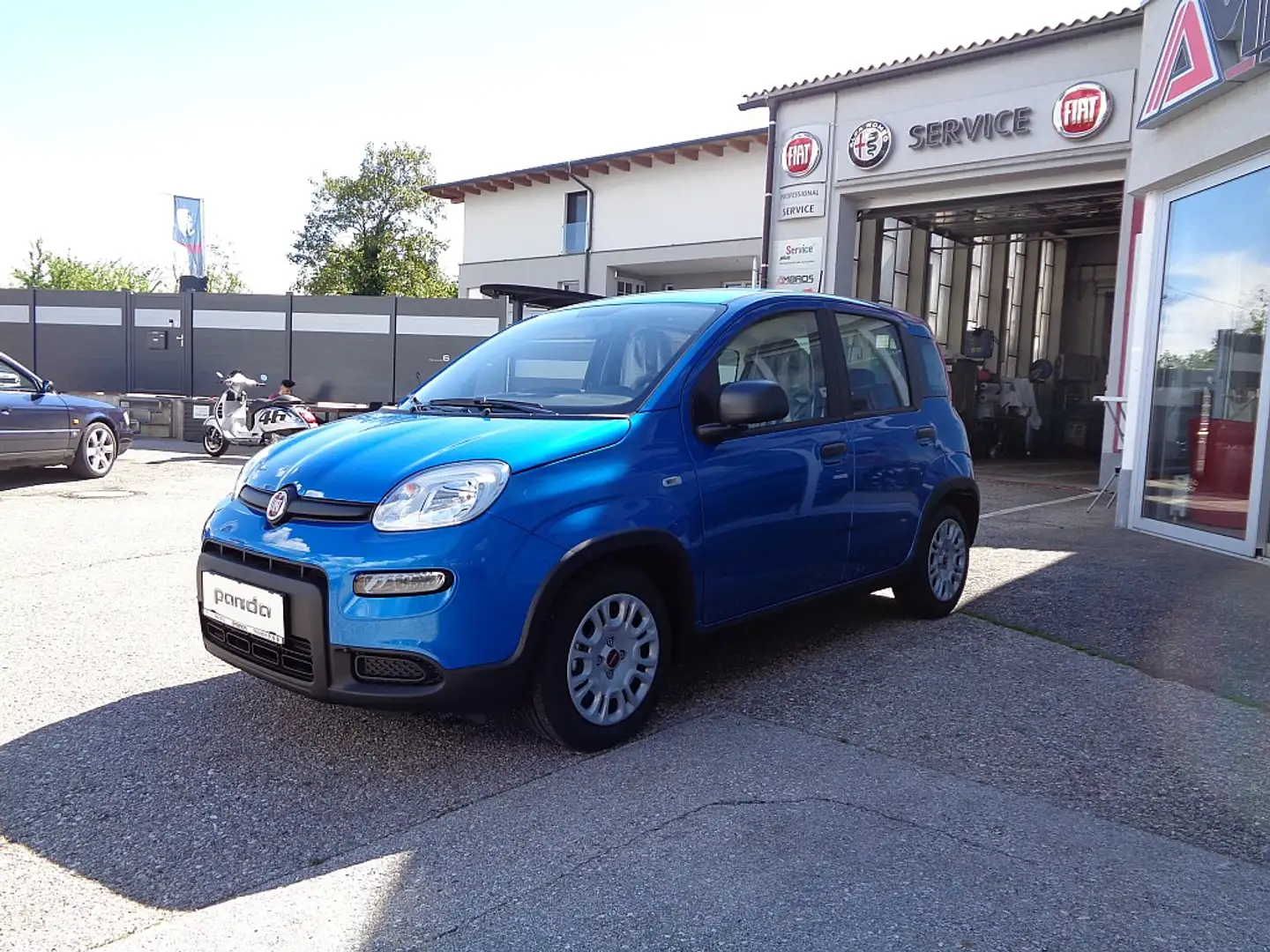 Fiat Panda 1,0 FireFly Hybrid 70 Mild Hybrid GSE Blau - 2