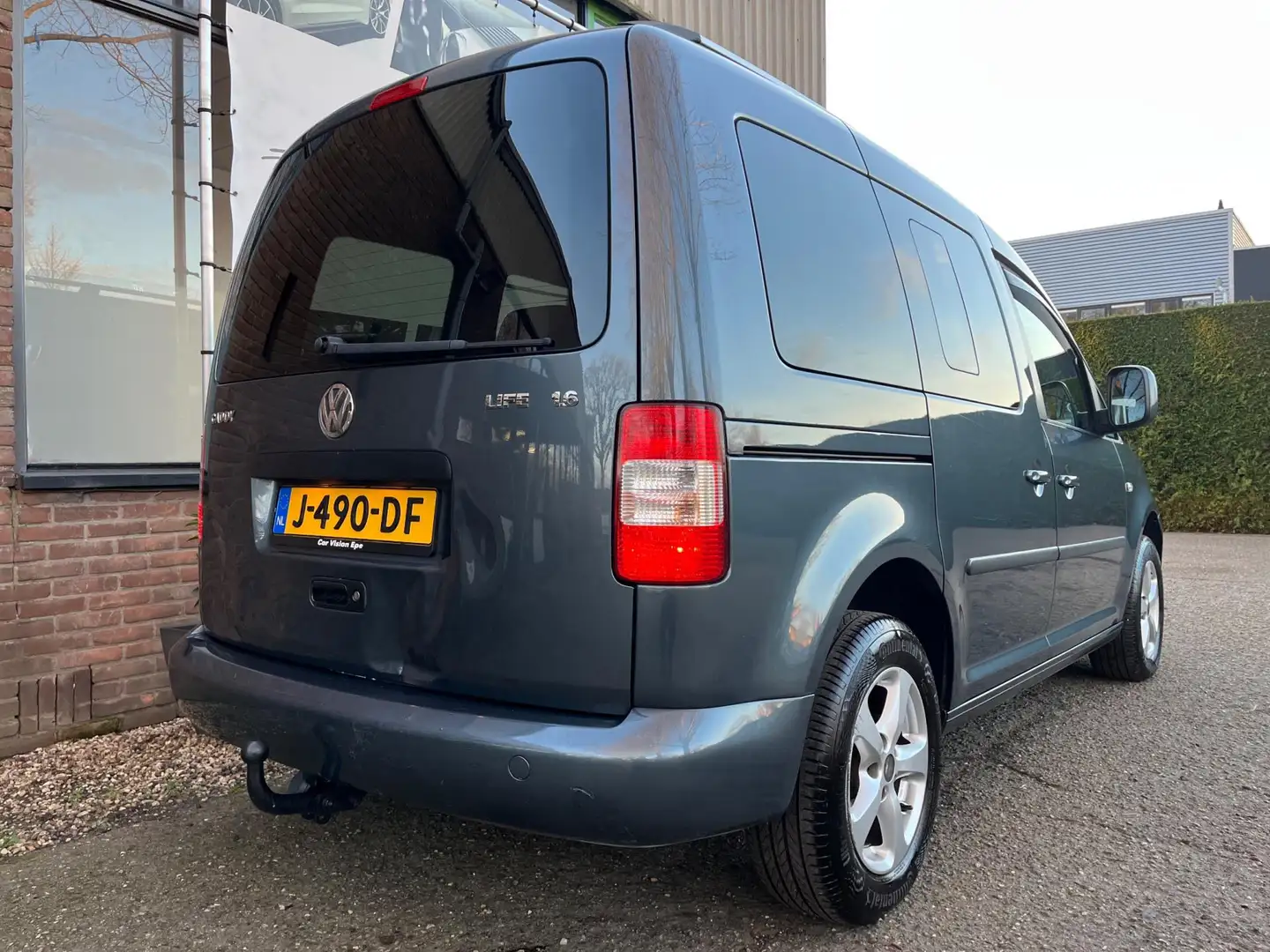 Volkswagen Caddy 1.6 Trendline 5p.|Trekhaak|Airco| Grau - 2