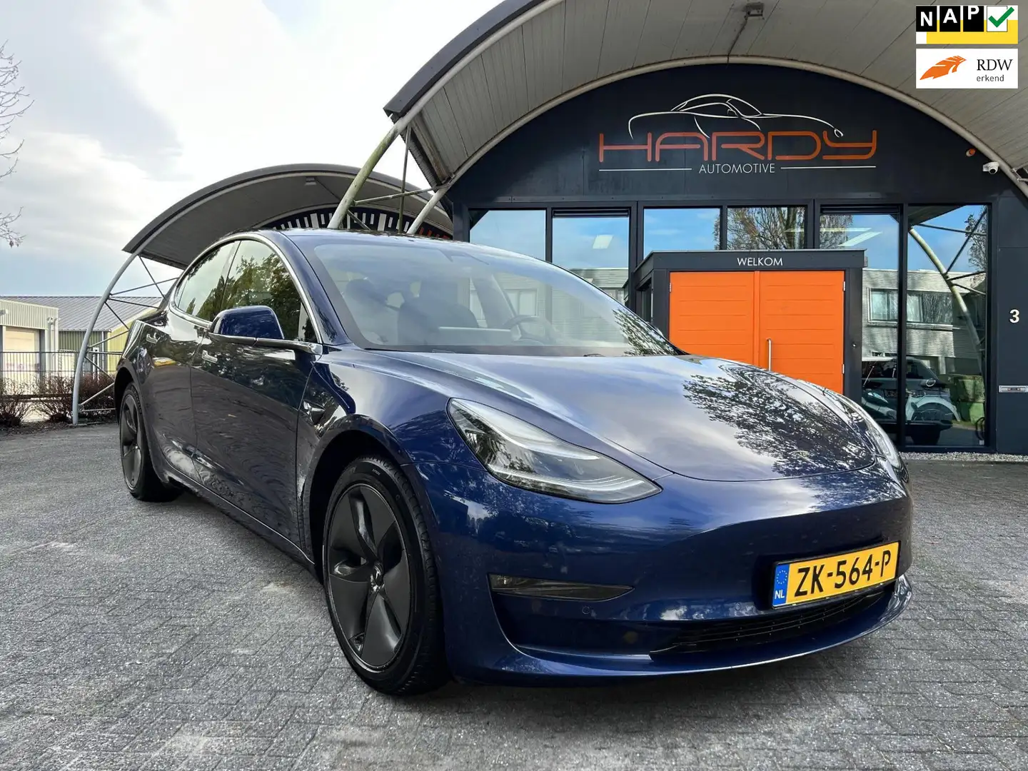 Tesla Model 3 Long Range AWD 75 kWh 80% SOH Rijklaarprijs! Bleu - 1